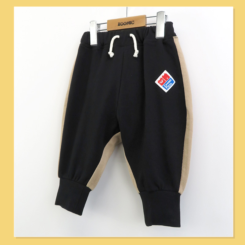10分丈パンツ キッズ ベビー ジョガーパンツ 裾リブ キャラクター 男の子 女の子 裏毛 スウェット ZOOMIC ズーミック 80cm 90cm 95cm 100cm 110cm 120cm 130cm | ZOOMIC | 13