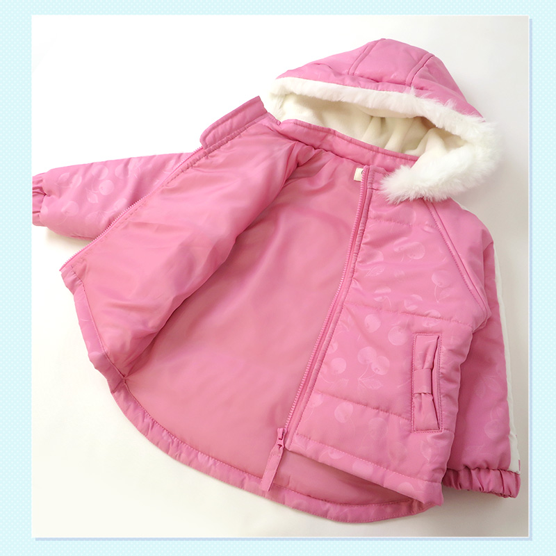 GrinLab（グリンラボ） コート ベビー 中綿 ジャケット 女の子
