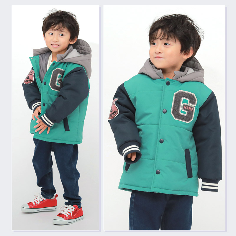 キッズ服 80 90 95 男の子 服 GrinLab（グリンラボ） キッズ ボトムス ロングパンツ 無地 ストレッチ