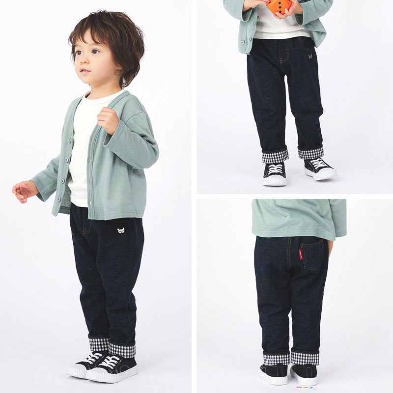 130 子供服　男の子　パンツ　20本　130cm まとめ売り　オールシーズン ZOOMIC（ズーミック） 子供服 ボトムス 男の子 チェック 折り曲げ