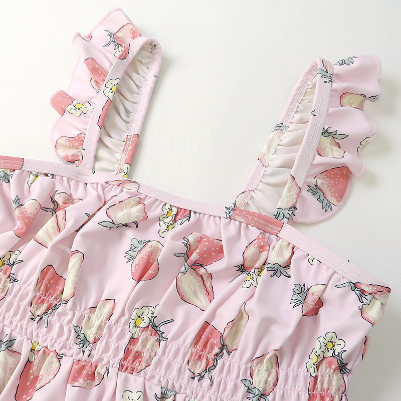 PINKSAIL（ピンクセイル） 子供 水着 女の子 セパレート水着 2点セット
