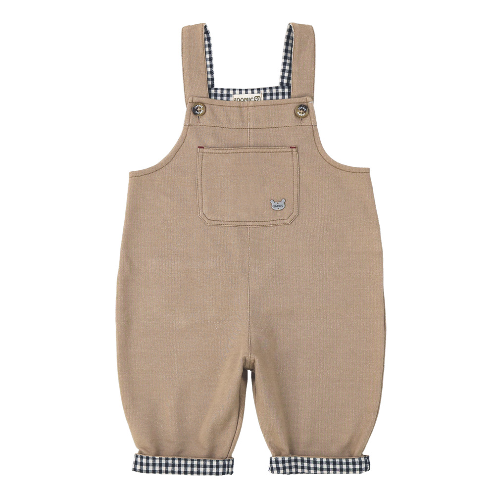 ZOOMIC（ズーミック） キッズ サロペット オーバーオール ニットデニム