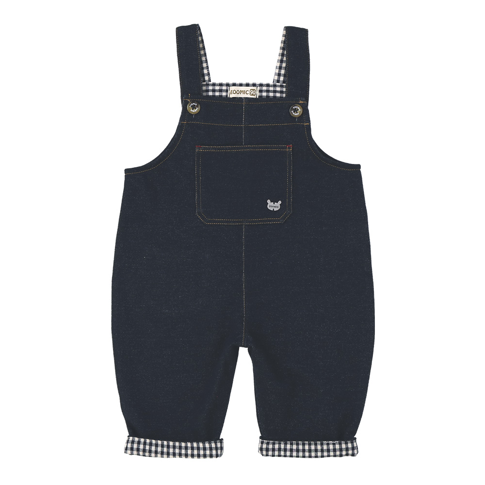 ZOOMIC（ズーミック） キッズ サロペット オーバーオール ニットデニム