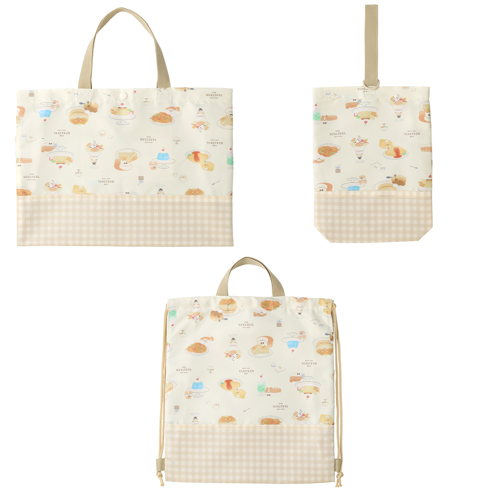 オバケーヌ もちもちぱんだ いーすとけん 入園入学3点セット レッスン