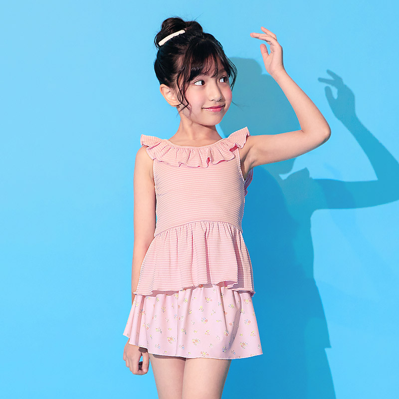 PINKSAIL（ピンクセイル） 水着 キッズ 女の子 セパレート 子供 水着