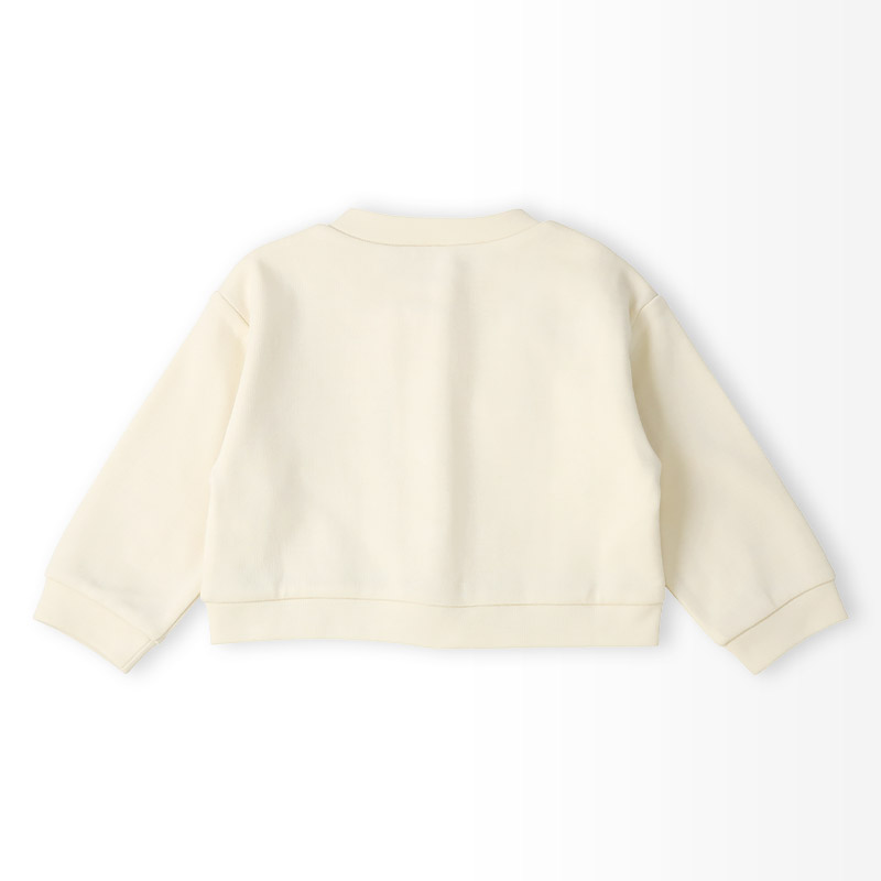 ガールズ カーディガン 長袖 リボン デザイン ポンチ 女の子 キッズ ベビー UZULAND ウズランド トップス ボタン フォーマル リブ 結婚式 入学式 入園式 | UZULAND | 13