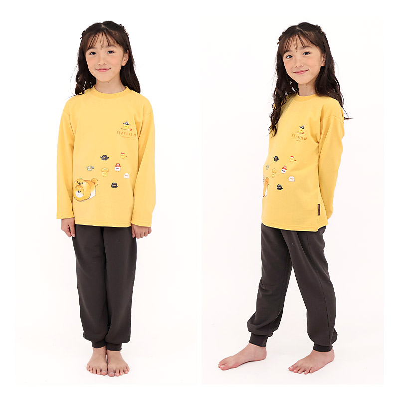 パジャマ キッズ いーすとけん 長袖 子供 ルームウェア 女の子
