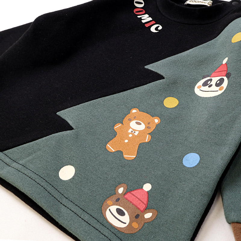 ZOOMIC（ズーミック） キッズ トレーナー 長袖 裏起毛 ベビー