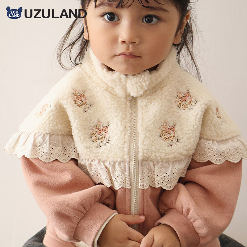 UZULAND（ウズランド） 裏起毛 ジップジャケット 長袖 スウェット ボア