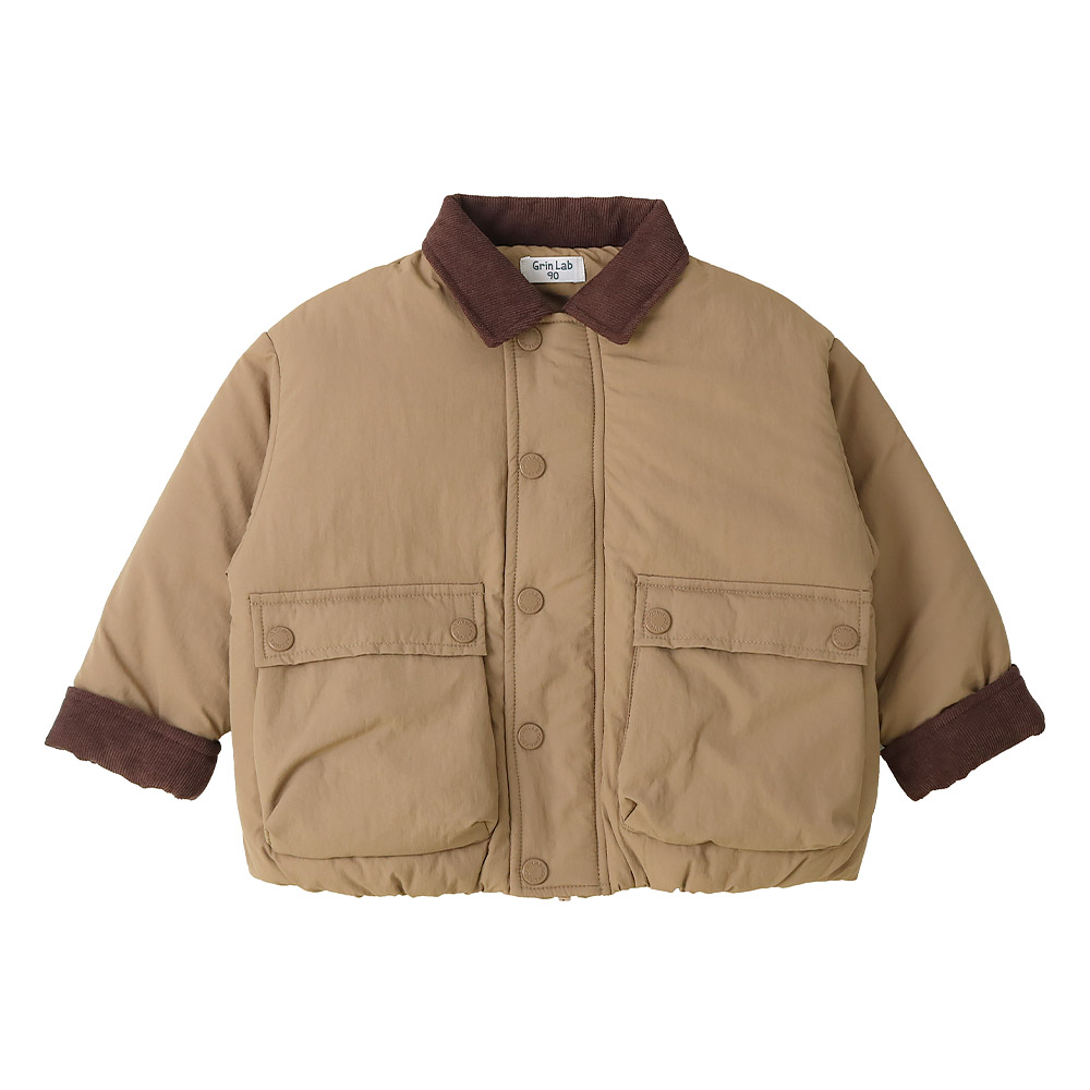 GrinLab（グリンラボ） キッズ ベビー ジャケット 中綿入り 撥水加工