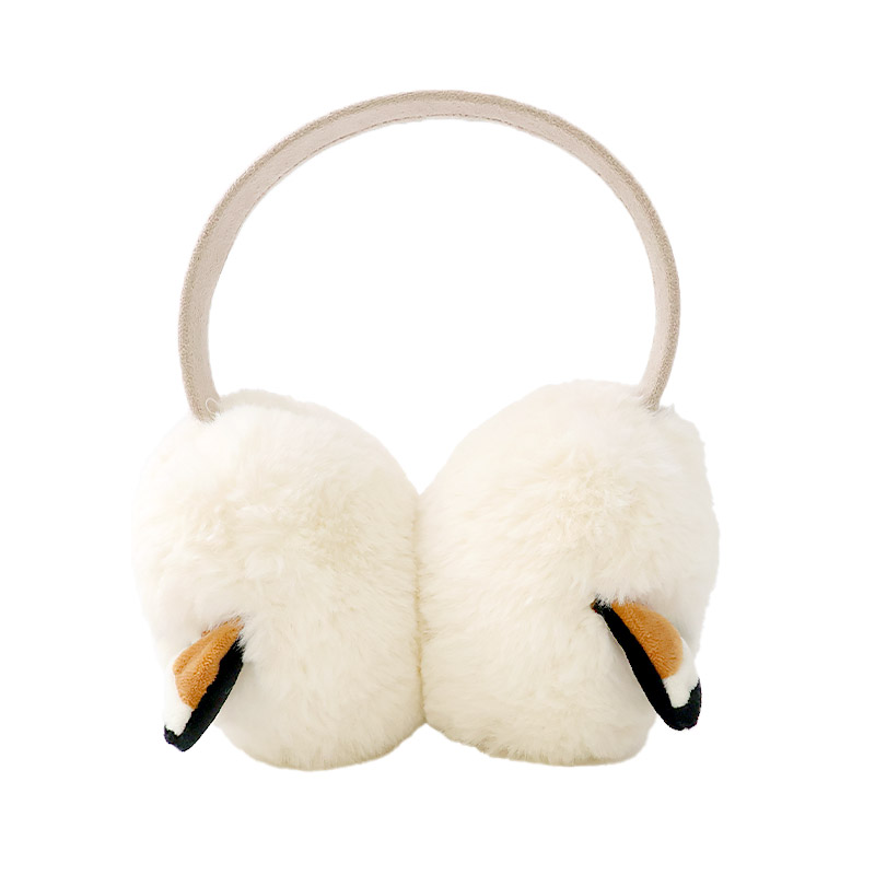 GrinLab キッズ アニマル イヤマフ ネコ シマエナガ イヤーマフラー