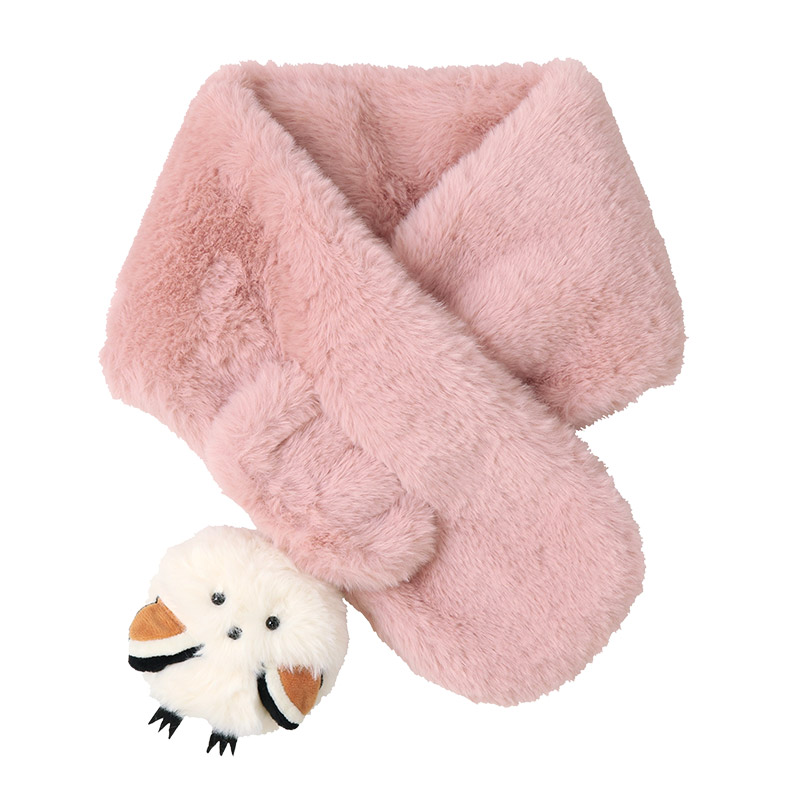 GrinLab（グリンラボ） キッズ アニマル ぬいぐるみ マフラー 差し込み