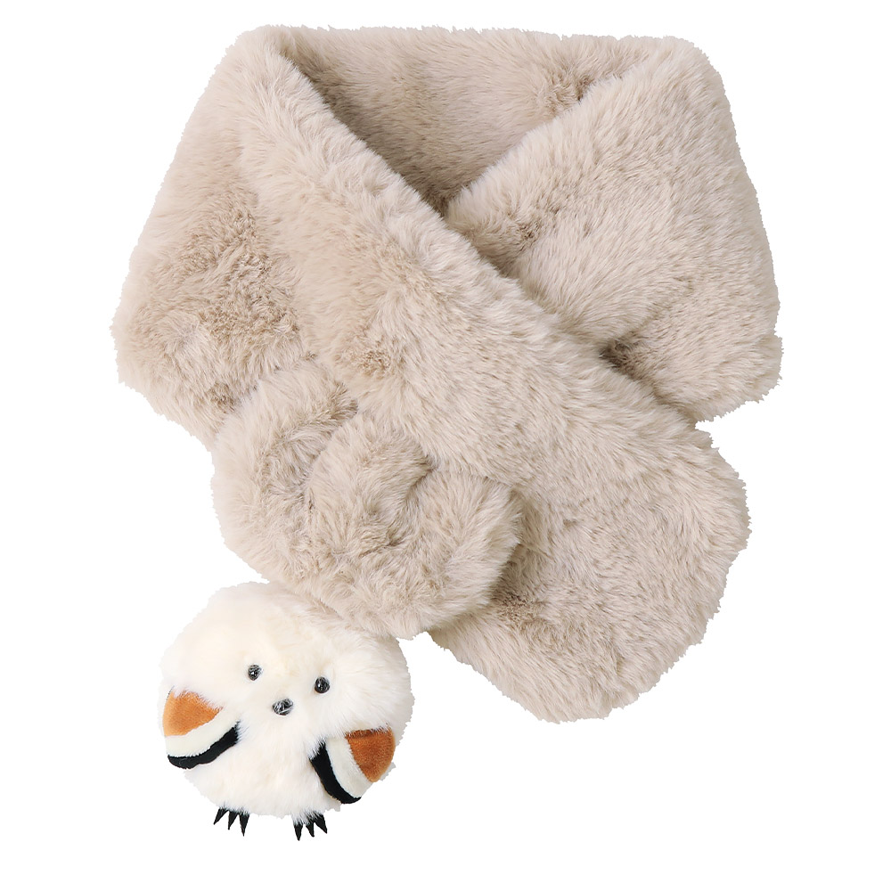 GrinLab（グリンラボ） キッズ アニマル ぬいぐるみ マフラー 差し込み