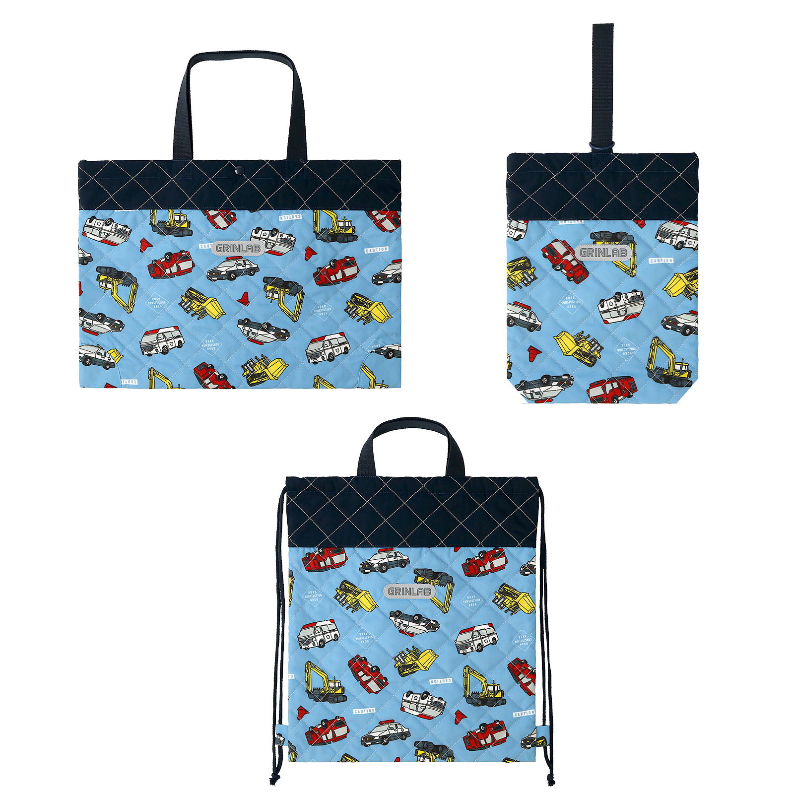 入園入学３点セット 入園入学セット レッスンバッグ キルト 手提げバッグ ナップサック シューズバッグ キルティング 洗える 体操服袋 巾着袋 上履き入れ | ZOOMIC | 04