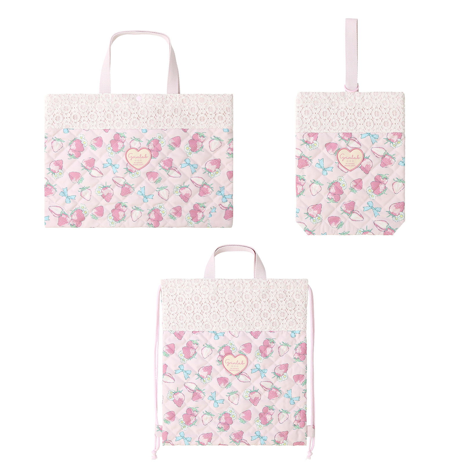 入園入学３点セット 入園入学セット レッスンバッグ キルト 手提げバッグ ナップサック シューズバッグ キルティング 洗える 体操服袋 巾着袋 上履き入れ | ZOOMIC | 08