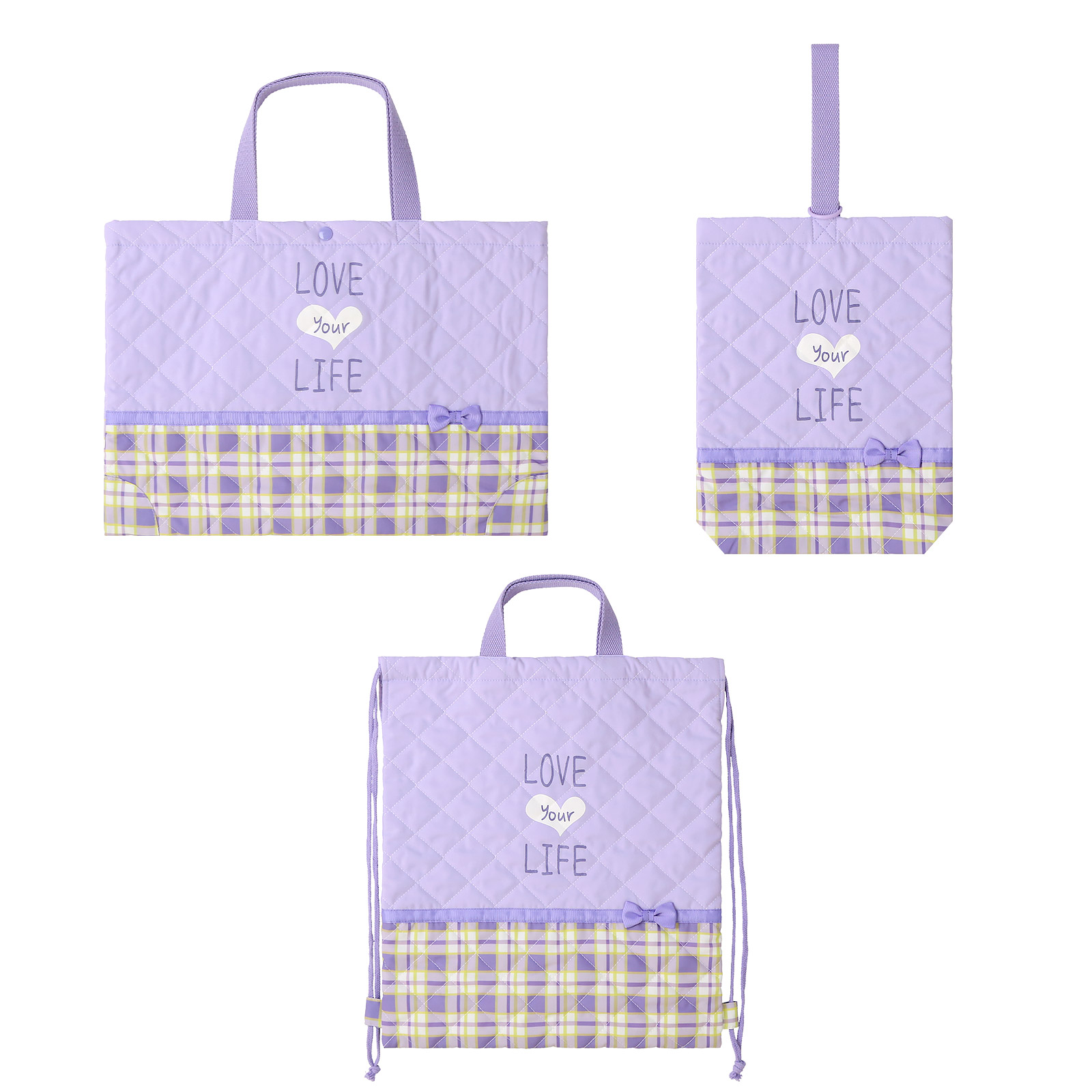 入園入学３点セット 入園入学セット レッスンバッグ キルト 手提げバッグ ナップサック シューズバッグ キルティング 洗える 体操服袋 巾着袋 上履き入れ | ZOOMIC | 09