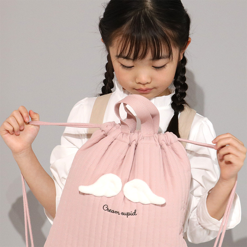 GrinLab（グリンラボ） ナップサック 体操服袋 イブル キッズ キルト