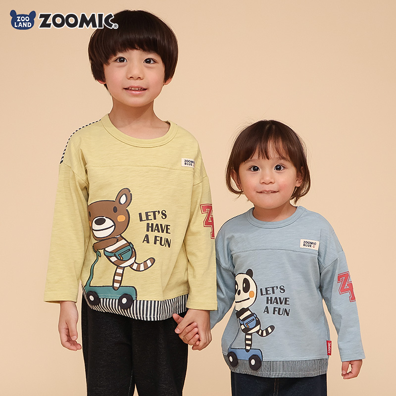 ZOOMIC（ズーミック） キッズ ロンT 長袖 Tシャツ ベビー服 トップス