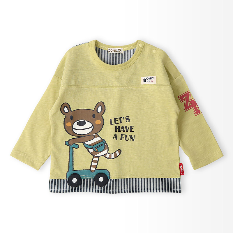 ZOOMIC（ズーミック） キッズ ロンT 長袖 Tシャツ ベビー服 トップス