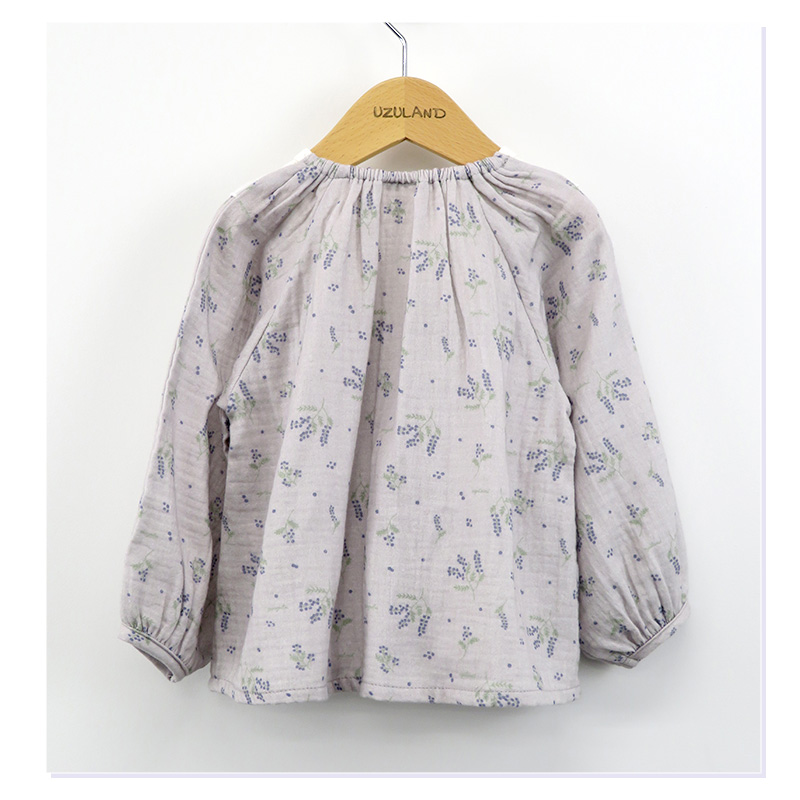 UZULAND ガールズ ロンT ブラウス チュニック 長袖 Tシャツ