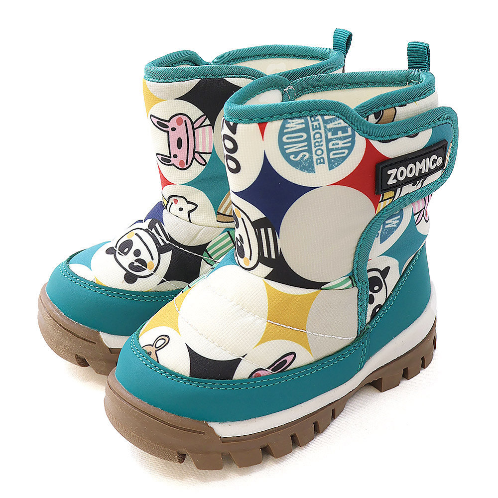 ZOOMIC（ズーミック） キッズ スノーブーツ 撥水加工 内フリース 長靴