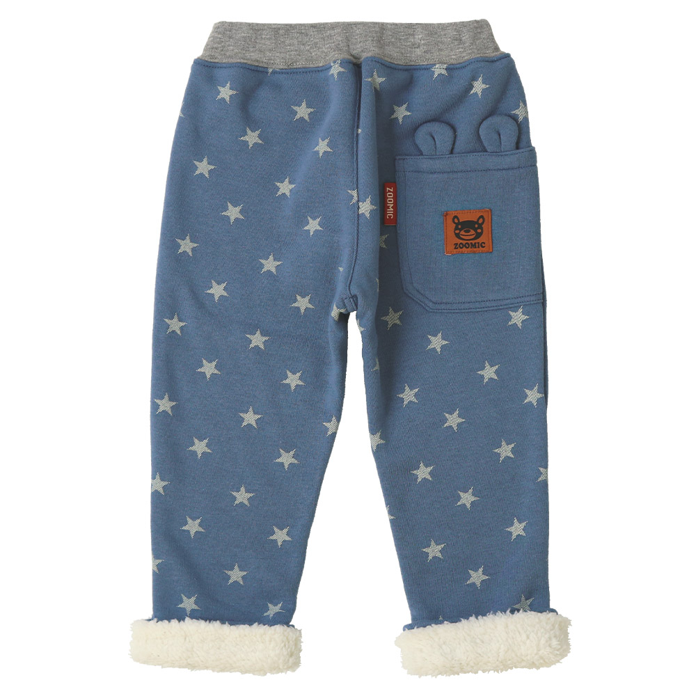 ZOOMIC（ズーミック） キッズ ロングパンツ 10分丈 裏起毛 ボア 長