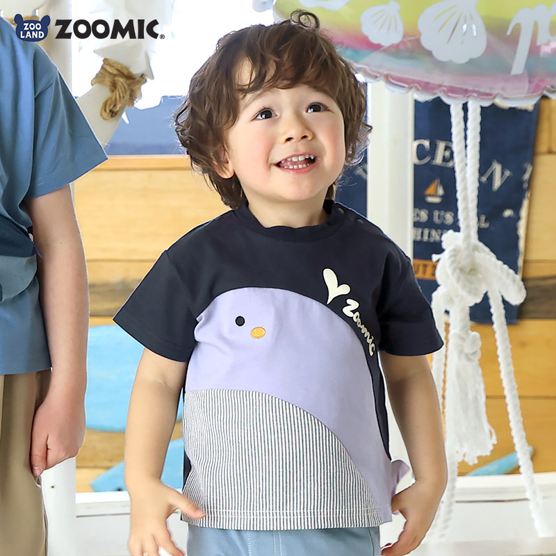 ZOOMIC（ズーミック） キッズ Tシャツ 半袖 プリントT ベビー トップス