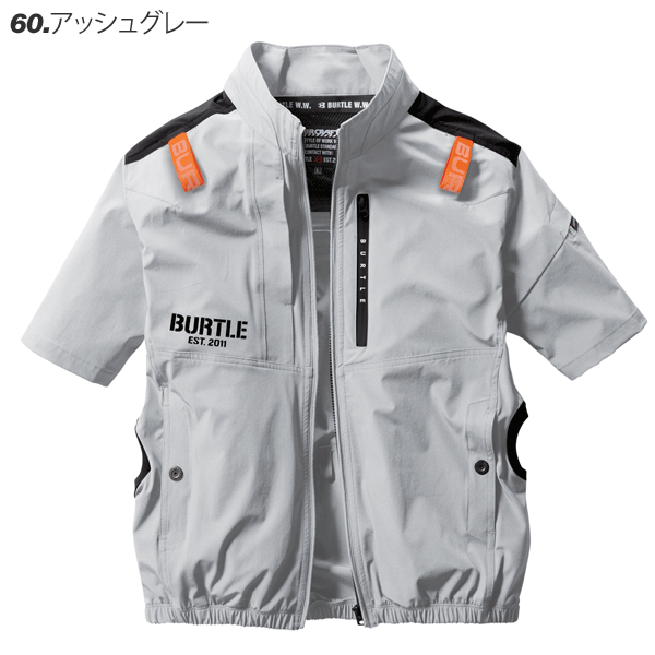 バートル AC2006 サイドファン AC半袖ブルゾン 新品(開封済) バートル 空調服 サイドファン コーデュラ AC2006 AC半袖