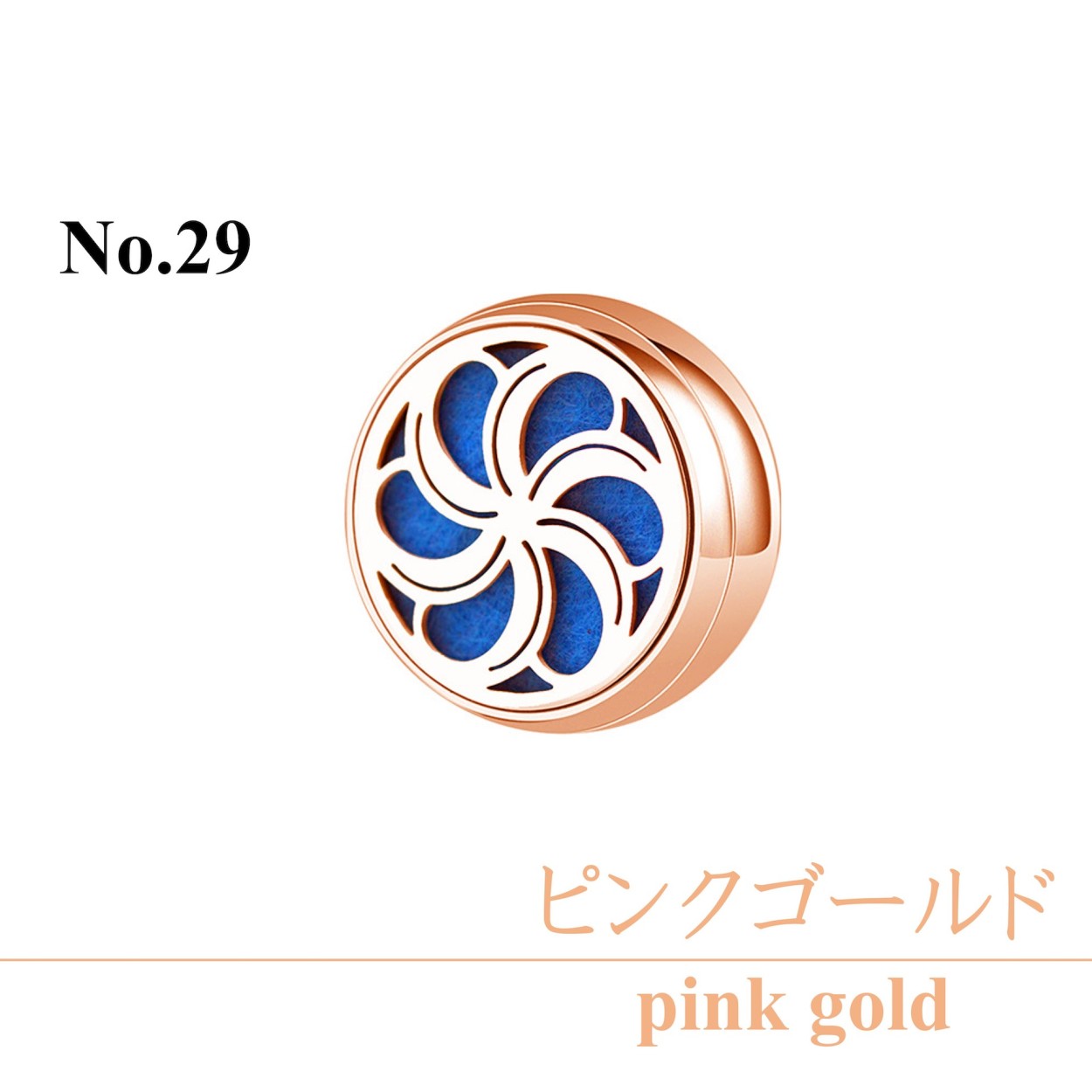 アロマブローチ 12mm ミニマスクアロマテラピー バックルクリップ 磁気