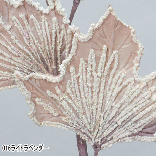 アスカ asca クリスマス 造花 ディスプレイ グリッターメープルリーフ(as249/64) | アスカ商会 | 01