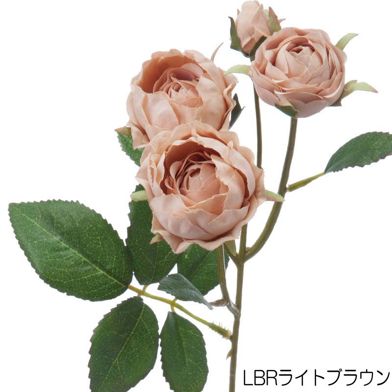 造花 アートフラワー バラ 薔薇 ばら ミルフィーユローズスプレー(DMFG2023/27)｜zoukasousyoku-d｜11
