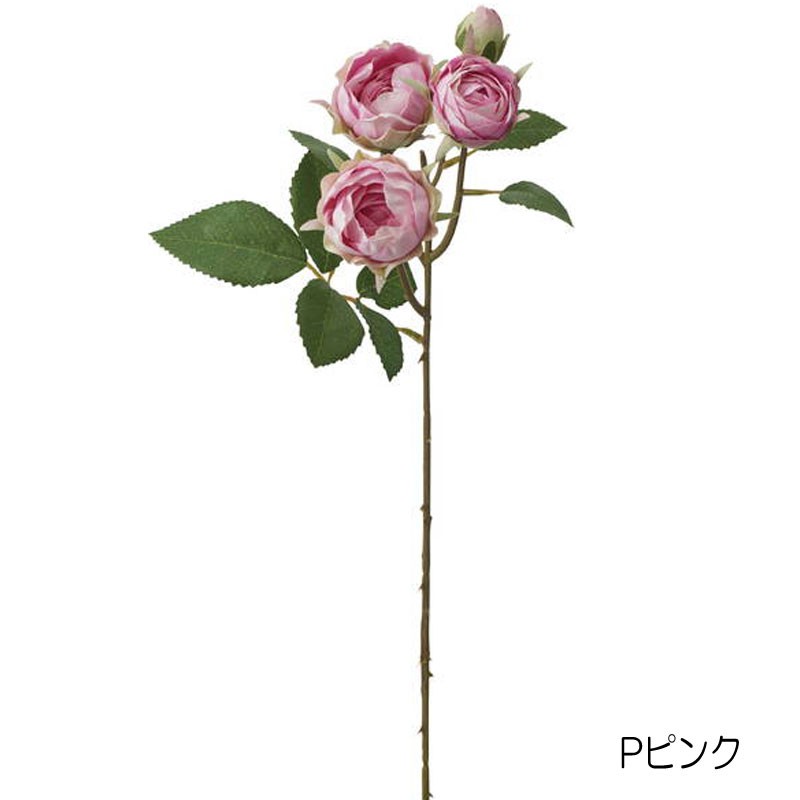 造花 アートフラワー バラ 薔薇 ばら ミルフィーユローズスプレー(DMFG2023/27)｜zoukasousyoku-d｜12