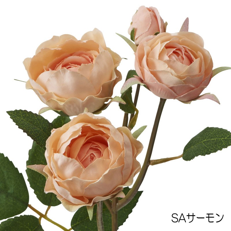 造花 アートフラワー バラ 薔薇 ばら ミルフィーユローズスプレー(DMFG2023/27)｜zoukasousyoku-d｜13