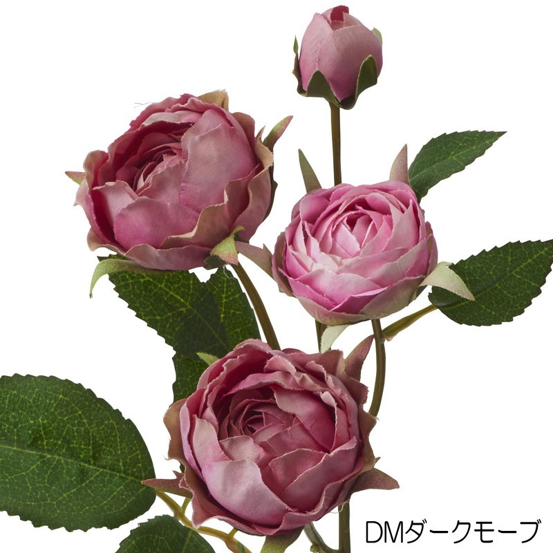 造花 アートフラワー バラ 薔薇 ばら ミルフィーユローズスプレー(DMFG2023/27)｜zoukasousyoku-d｜05