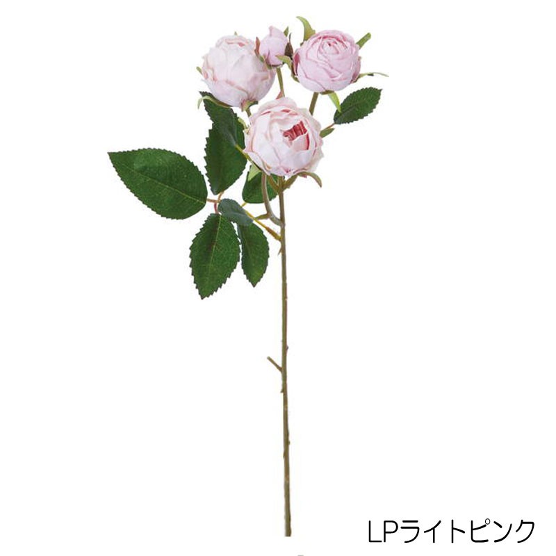 造花 アートフラワー バラ 薔薇 ばら ミルフィーユローズスプレー(DMFG2023/27)｜zoukasousyoku-d｜09