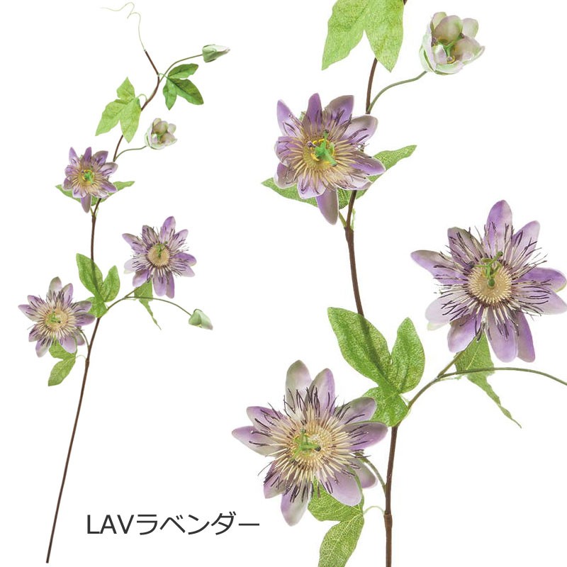 造花 おしゃれ 時計草 クレマチス トケイソウ Dmfg47 Fa 7230 造花ディスプレイ ドットコム 通販 Yahoo ショッピング