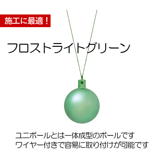 クリスマスツリー飾り 100ｍｍフロストユニボール(ワイヤー付)(2ケ/パック) クリスマスオーナメント(AB61) |  | 07