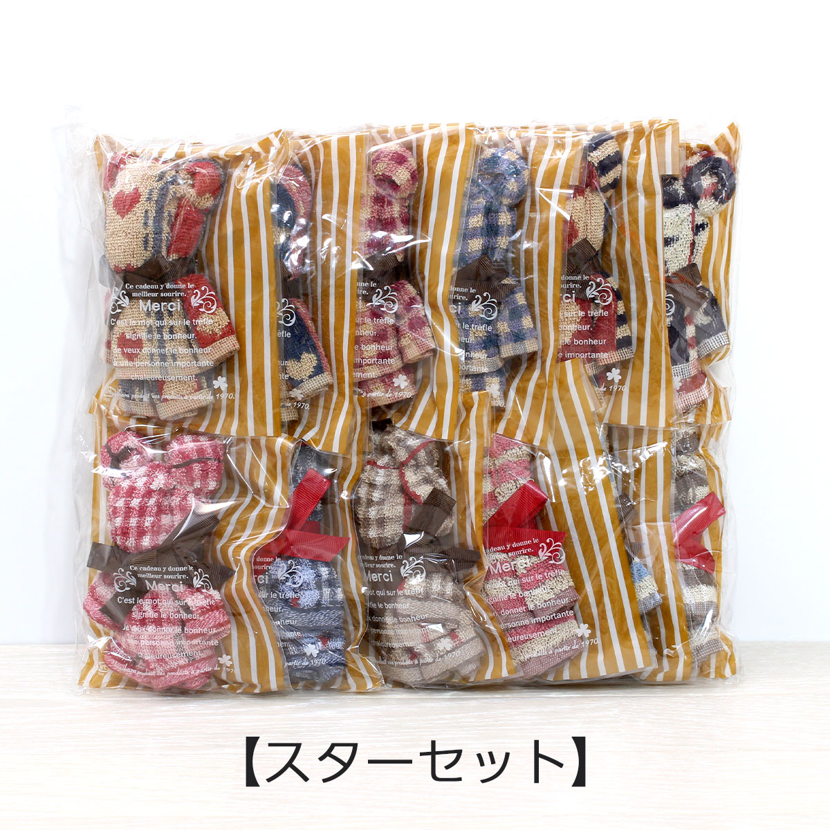 プチギフト ハンカチ クマ 子供 イベント 退職 お礼 おしゃれ 卒業