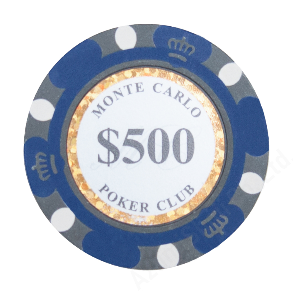 モンテカルロ ポーカーチップ 100枚 セット ポーカー カジノ コイン $1