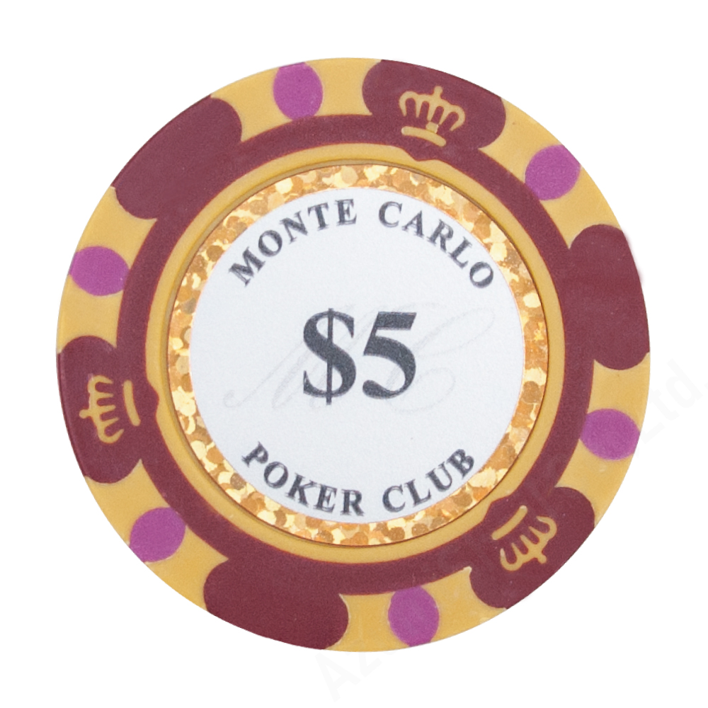 モンテカルロ ポーカーチップ 25枚 セット ポーカー カジノ