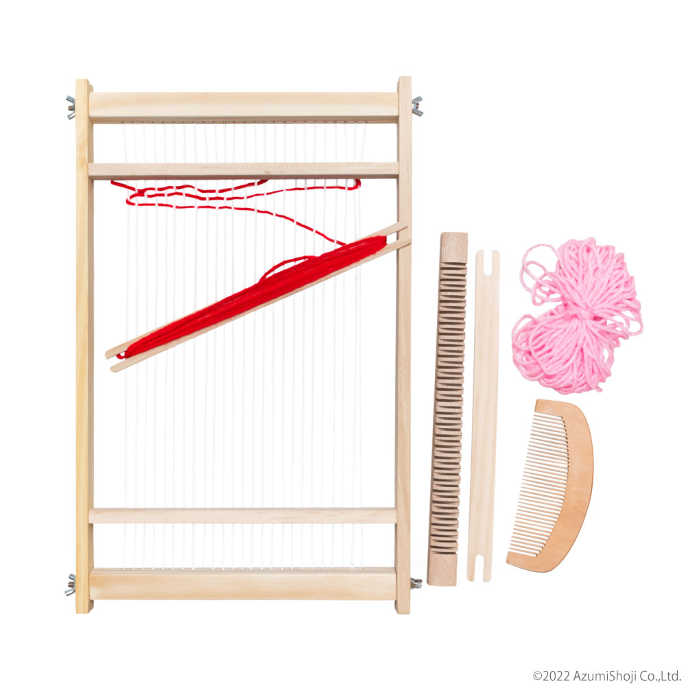 手織り機 機織り機 おもちゃ 卓上 手織りマフラー 毛糸 木綿 