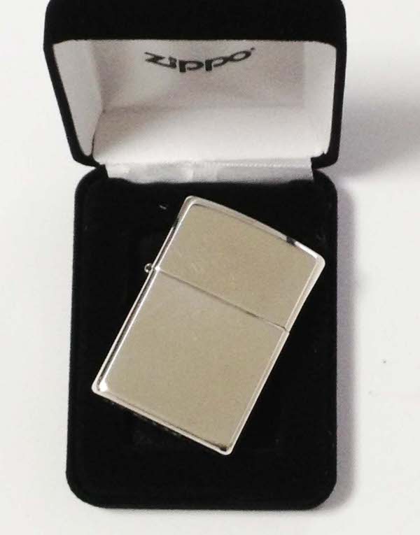 ZIPPO 純銀 #15 スターリングシルバー ジッポー ライター ミラー