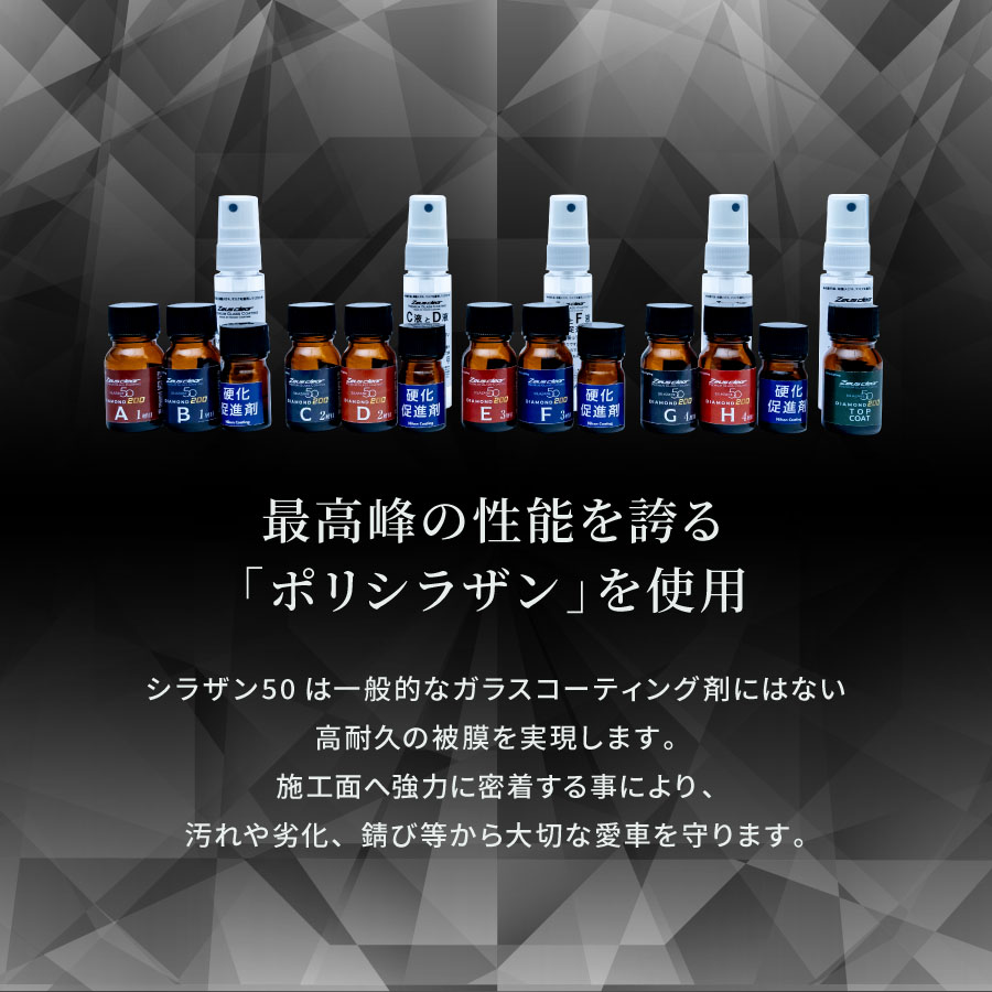 補修用】ゼウスクリア シラザン50 ダイヤモンド 補修用 少量タイプ