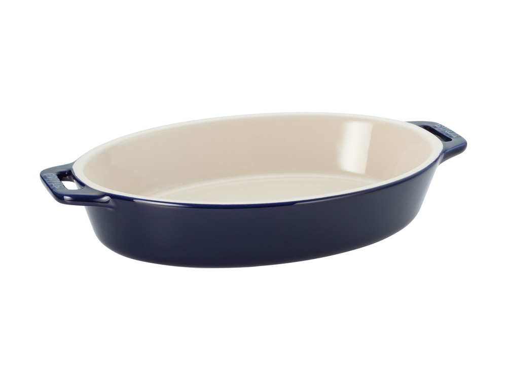Staub（ストウブ） オーブン皿 オーバル 23cm セラミック グラタン皿
