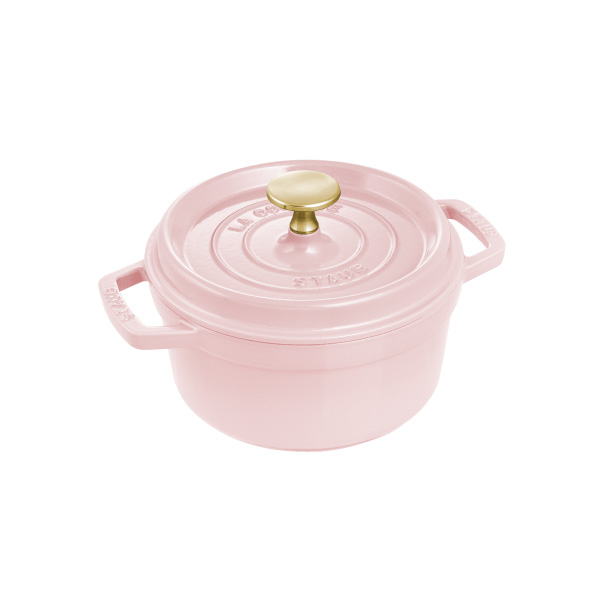 ピコ・ココット 16 cm, ラウンド, ソルベローズ, 鋳鉄 staub ココット ソルベローズ| 鋳物ホーロー鍋| ストウブ(STAUB)公式通販