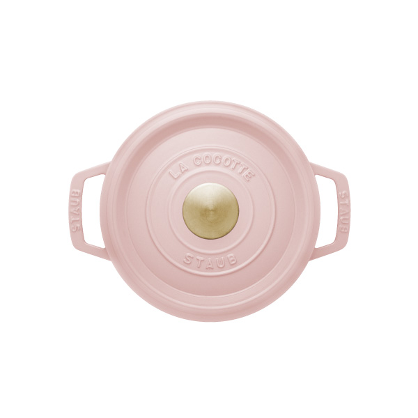 ピコ・ココット 16 cm, ラウンド, ソルベローズ, 鋳鉄 staub ココット ソルベローズ| 鋳物ホーロー鍋| ストウブ(STAUB)公式通販