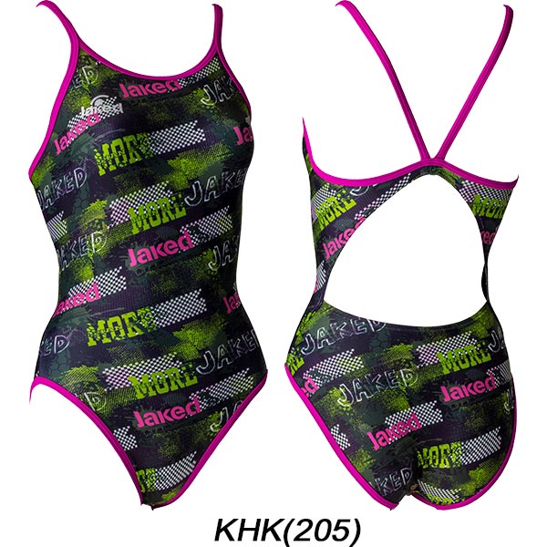 Jaked ジャケッド レディース 競泳水着 練習用 ハイパーバック