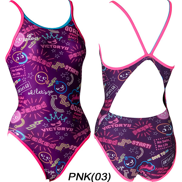 Jaked ジャケッド レディース 競泳水着 練習用 ハイパーバック