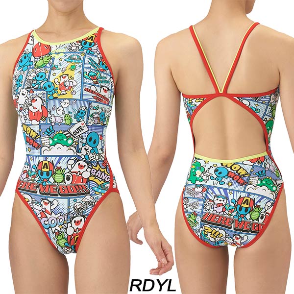 アリーナ（arena） レディース 競泳水着 練習用 ワンピース オープン