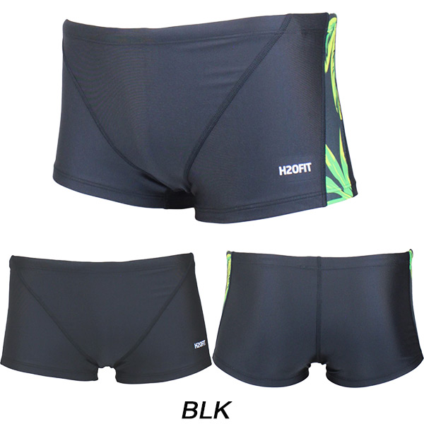 H2OFIT メンズ 競泳水着 練習用 SHORT BOXER SPLICE H2-BS050724 | ブランド登録なし | 01